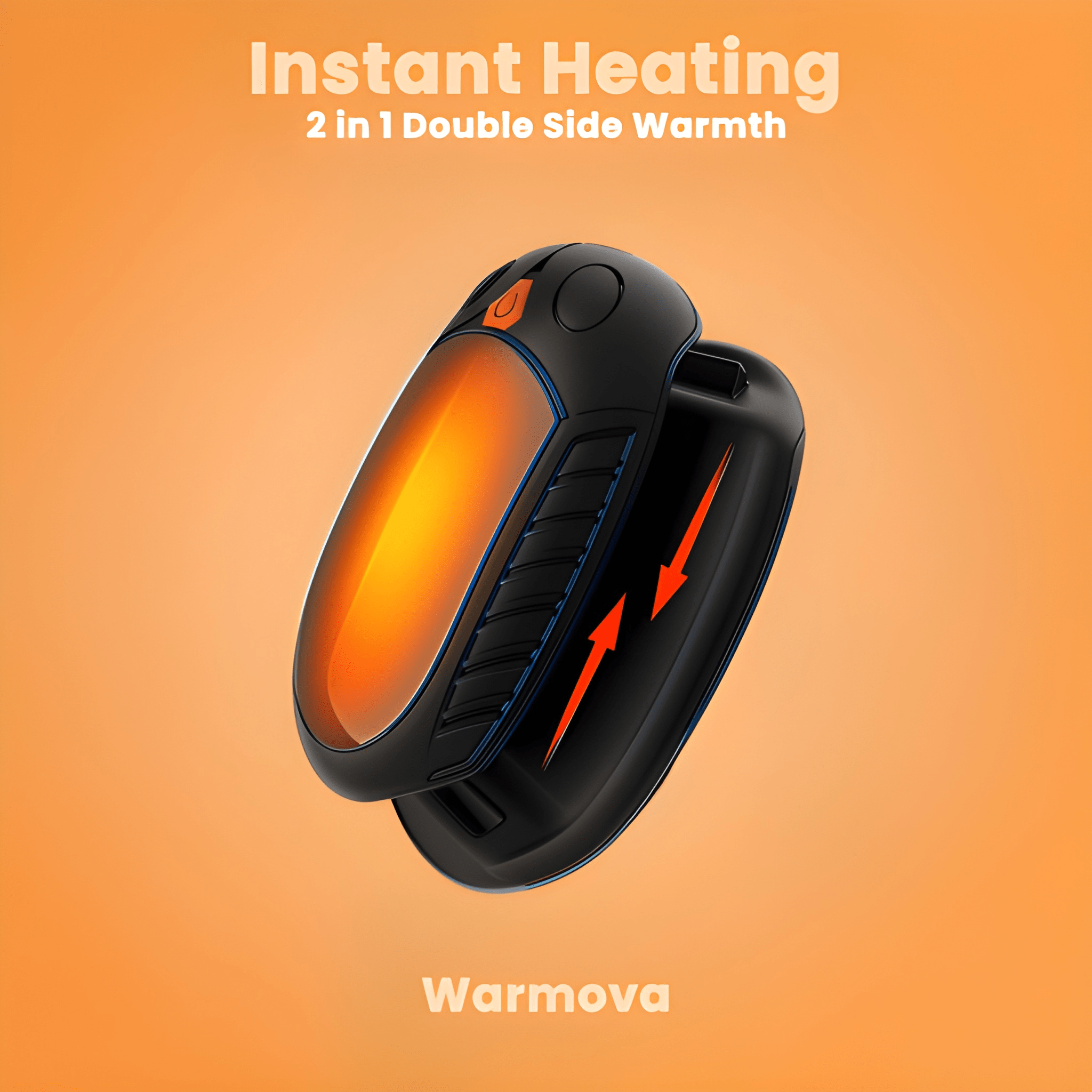Warmova™ Rechargeable Magnetic Hand Warmer