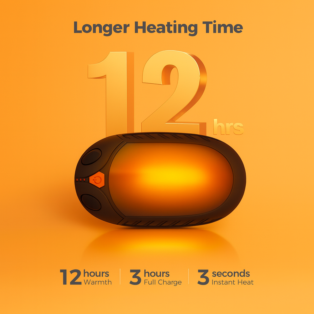 Warmova™ Rechargeable Magnetic Hand Warmer