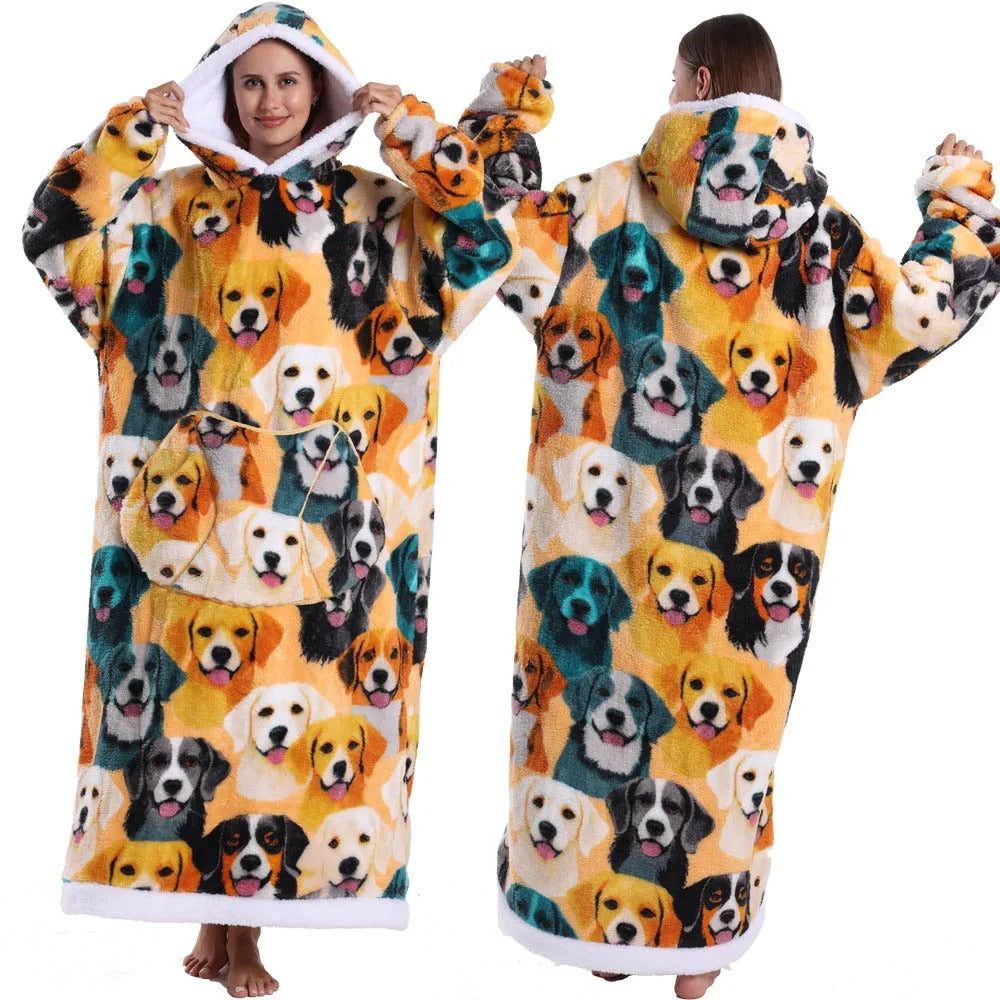 Warmova Heated Blanket Hoodie