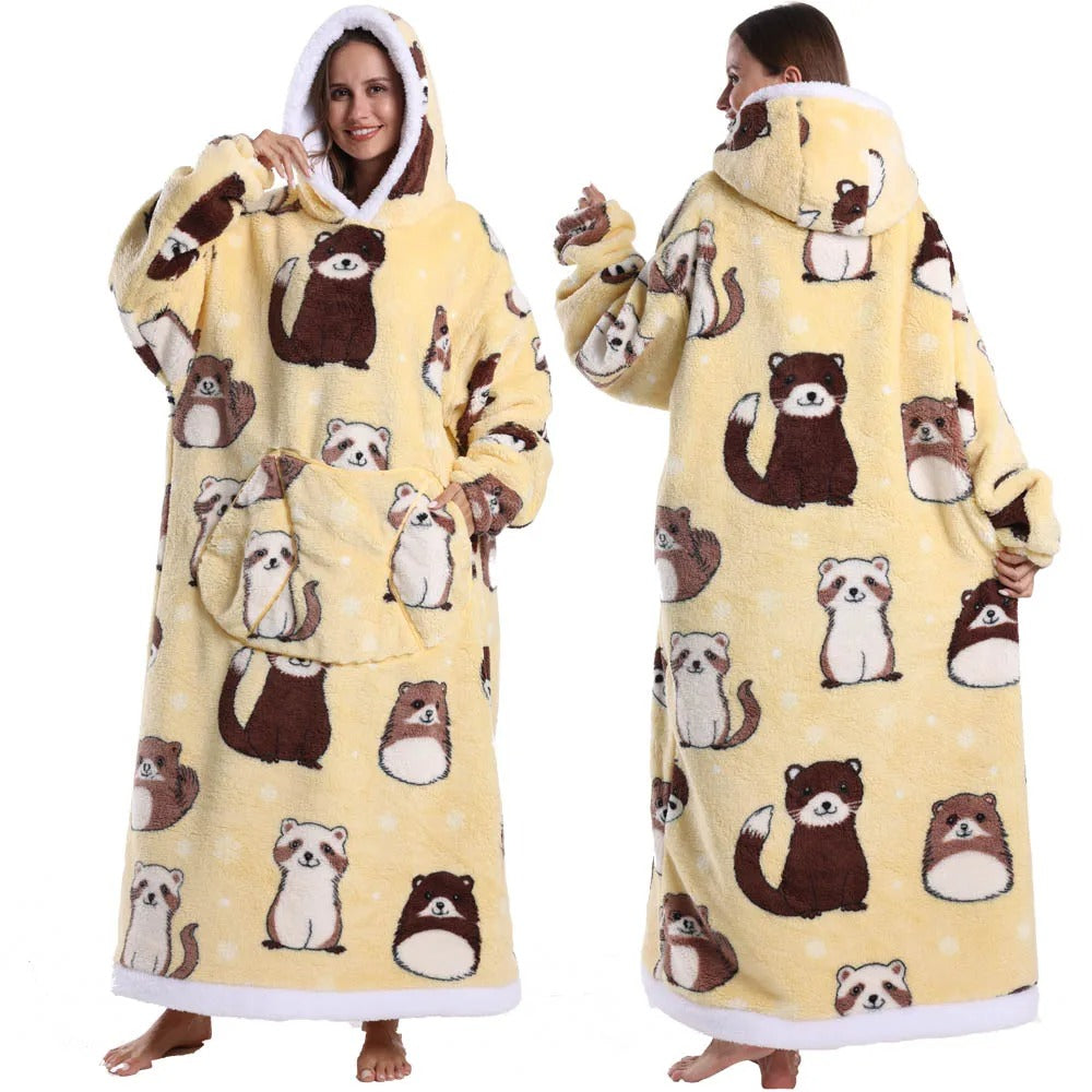 Warmova Heated Blanket Hoodie